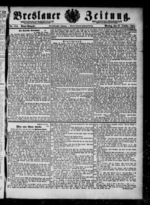 Breslauer Zeitung vom 27.10.1890