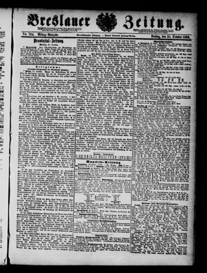 Breslauer Zeitung vom 31.10.1890