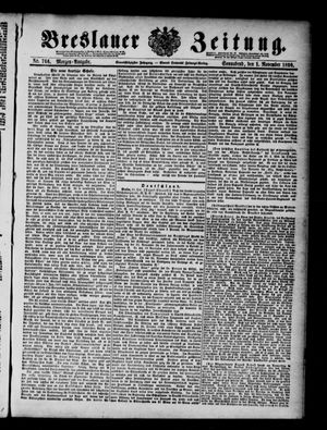 Breslauer Zeitung vom 01.11.1890
