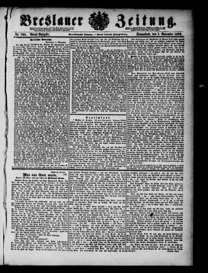 Breslauer Zeitung vom 01.11.1890