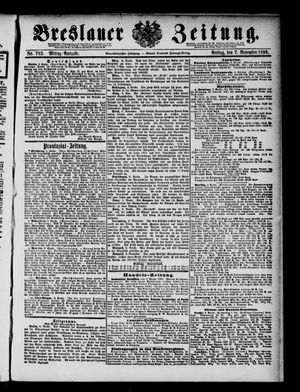 Breslauer Zeitung vom 07.11.1890