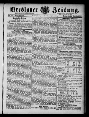 Breslauer Zeitung vom 24.11.1890
