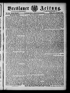 Breslauer Zeitung on Dec 5, 1890