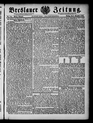 Breslauer Zeitung on Dec 5, 1890