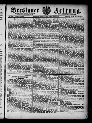 Breslauer Zeitung vom 08.12.1890