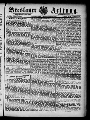 Breslauer Zeitung vom 09.12.1890
