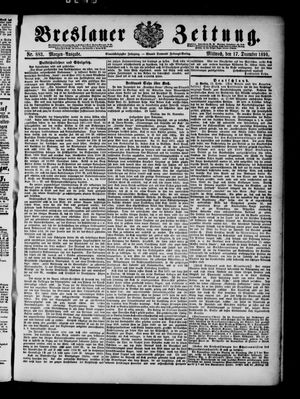 Breslauer Zeitung on Dec 17, 1890