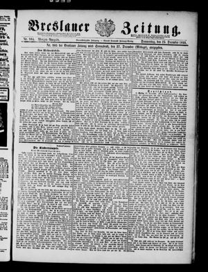 Breslauer Zeitung vom 25.12.1890