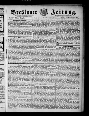 Breslauer Zeitung vom 28.12.1890