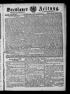 Breslauer Zeitung vom 29.12.1890