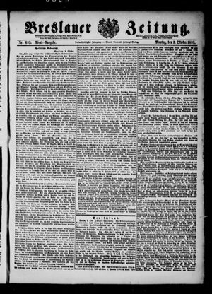 Breslauer Zeitung vom 03.10.1892