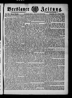 Breslauer Zeitung vom 08.10.1892