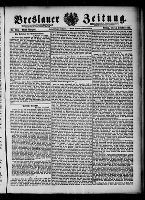 Breslauer Zeitung vom 14.10.1892