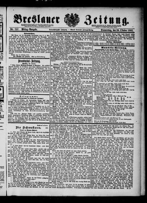 Breslauer Zeitung vom 20.10.1892