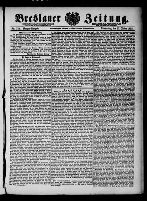 Breslauer Zeitung vom 27.10.1892