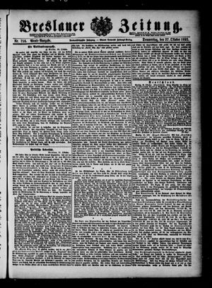 Breslauer Zeitung vom 27.10.1892