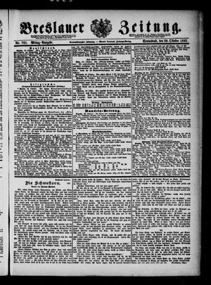 Breslauer Zeitung vom 29.10.1892