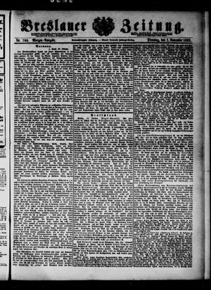 Breslauer Zeitung vom 01.11.1892