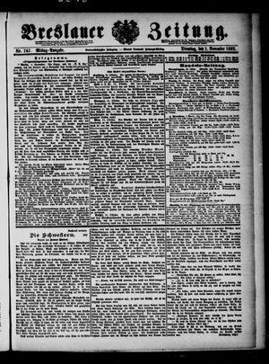 Breslauer Zeitung vom 01.11.1892