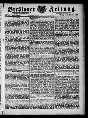 Breslauer Zeitung vom 28.11.1892