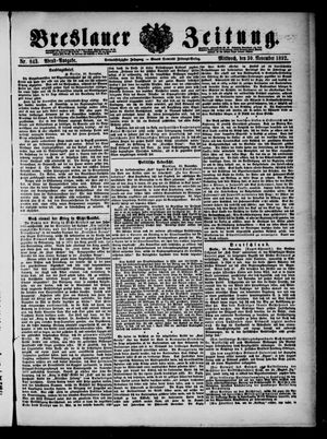 Breslauer Zeitung vom 30.11.1892