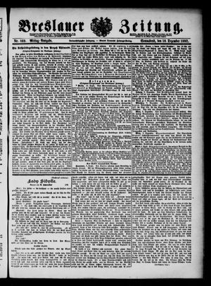 Breslauer Zeitung vom 10.12.1892