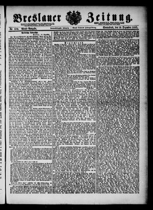 Breslauer Zeitung vom 10.12.1892