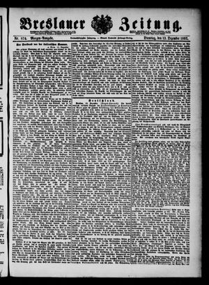 Breslauer Zeitung vom 13.12.1892