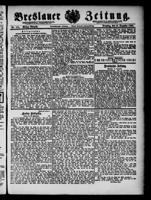 Breslauer Zeitung vom 13.12.1892