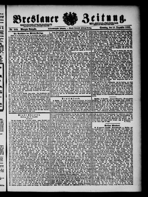 Breslauer Zeitung vom 18.12.1892