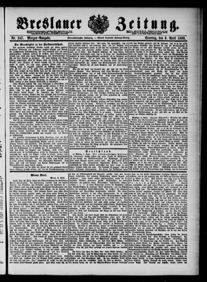 Breslauer Zeitung vom 09.04.1893