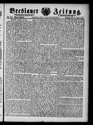 Breslauer Zeitung on Apr 11, 1893