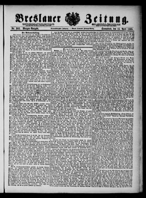 Breslauer Zeitung vom 15.04.1893