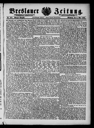 Breslauer Zeitung vom 03.05.1893