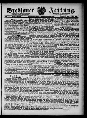 Breslauer Zeitung vom 06.05.1893