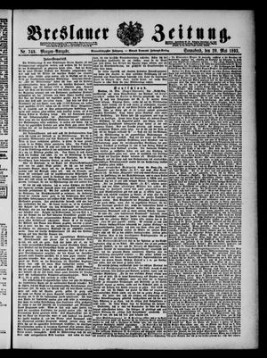 Breslauer Zeitung vom 20.05.1893