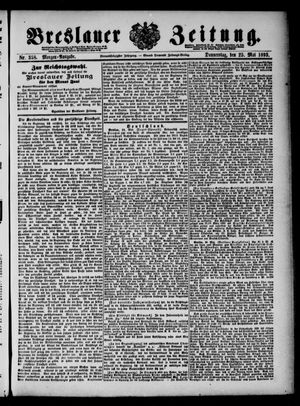 Breslauer Zeitung vom 25.05.1893