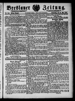 Breslauer Zeitung on May 25, 1893