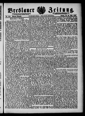 Breslauer Zeitung on May 26, 1893