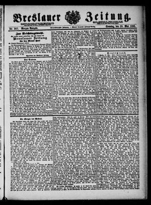 Breslauer Zeitung on May 28, 1893