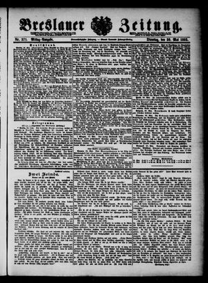 Breslauer Zeitung vom 30.05.1893