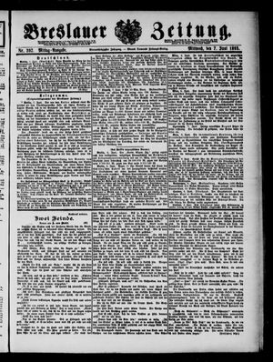 Breslauer Zeitung vom 07.06.1893