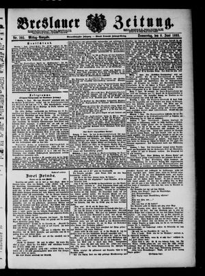 Breslauer Zeitung on Jun 8, 1893