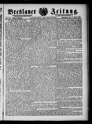 Breslauer Zeitung vom 17.06.1893