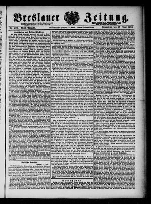 Breslauer Zeitung vom 17.06.1893