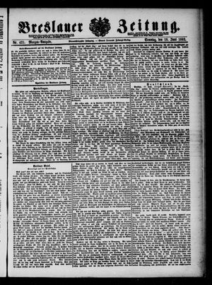 Breslauer Zeitung on Jun 18, 1893