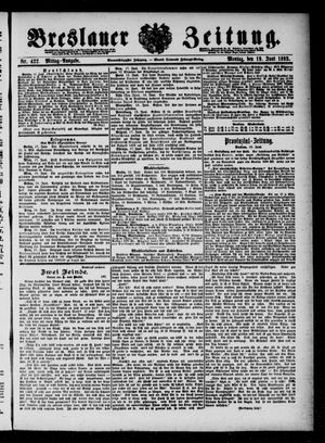 Breslauer Zeitung on Jun 19, 1893