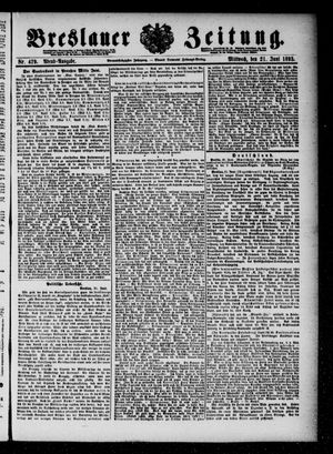 Breslauer Zeitung vom 21.06.1893
