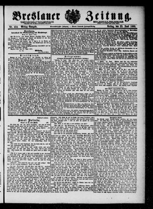 Breslauer Zeitung on Jun 23, 1893