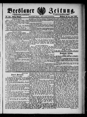 Breslauer Zeitung vom 28.06.1893